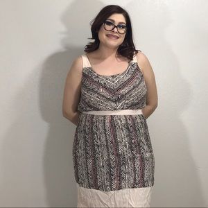 Geometric Tank Dress